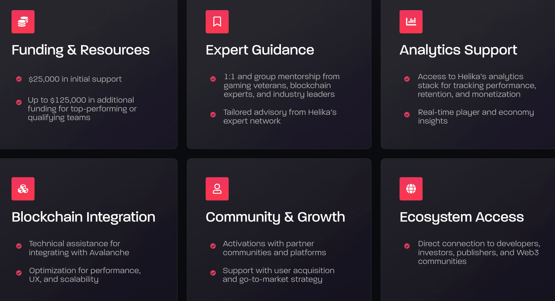 Avalanche x Helika Gaming Accelerator