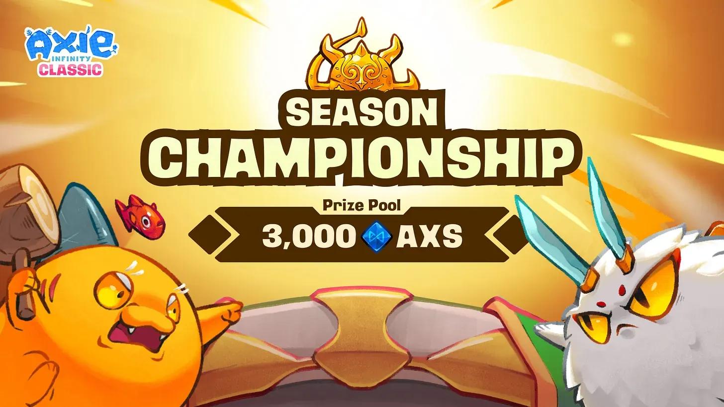 Axie Infinity Classic Competitive Season 8 Begins