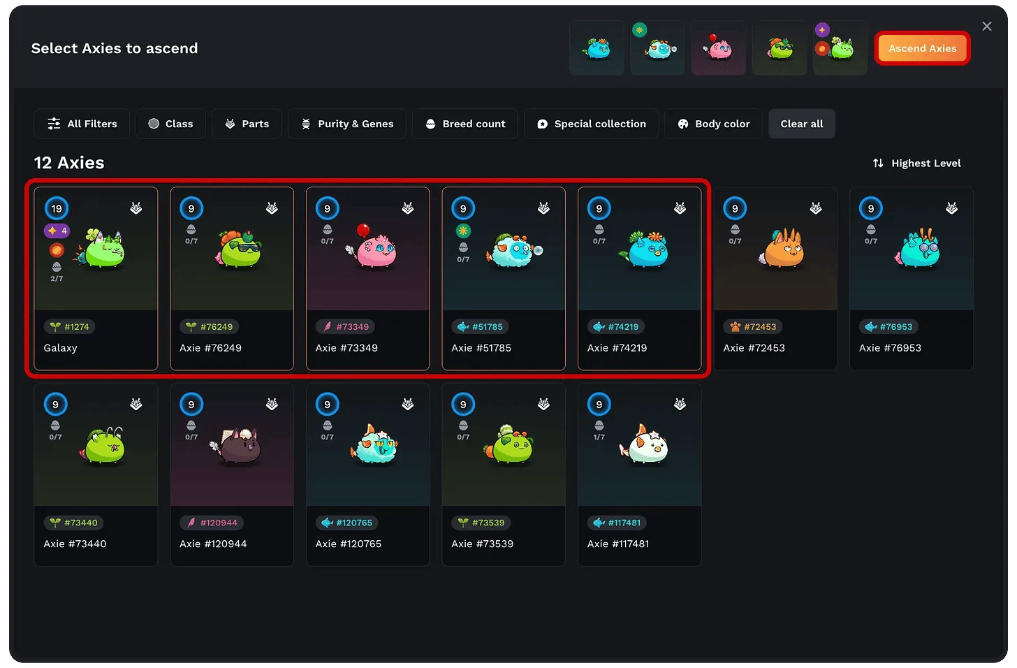 Axie Infinity Reveals Newest App.axie Updates