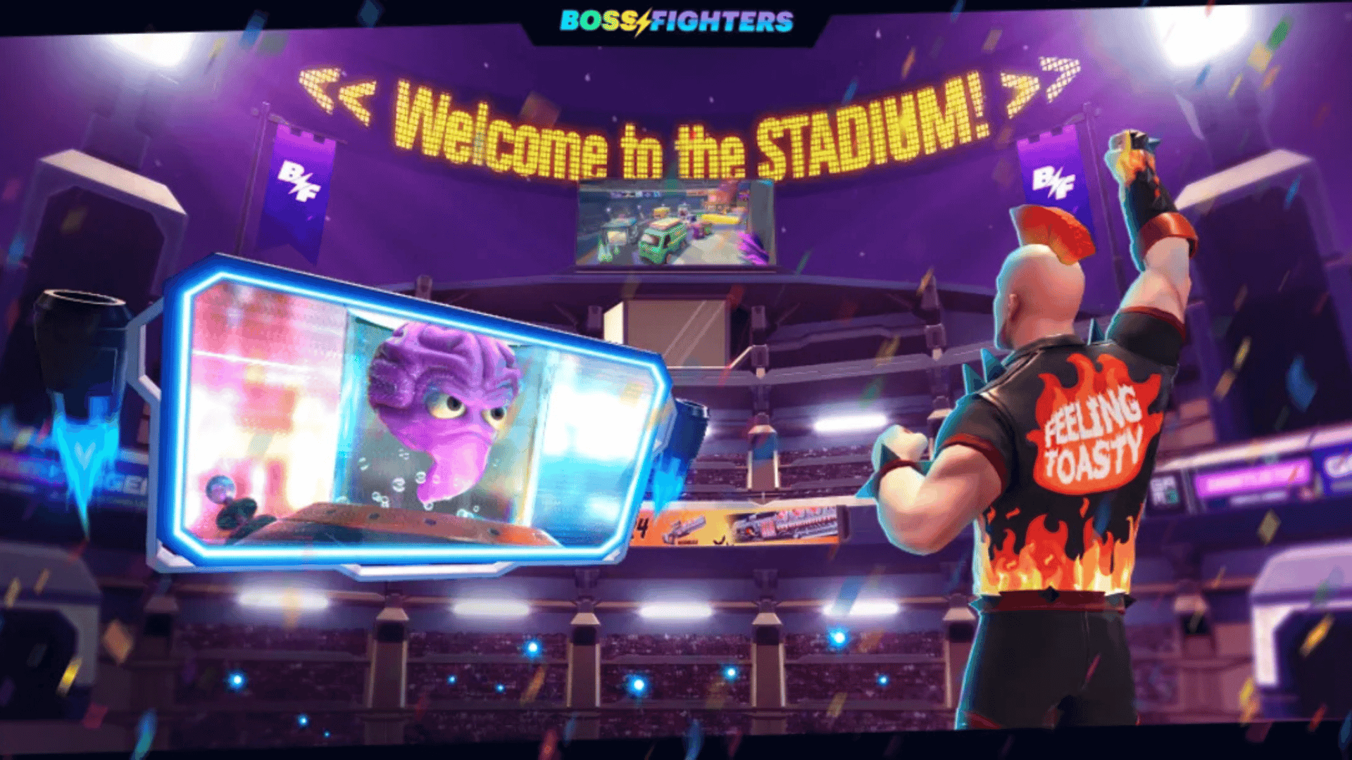 BOSS FIGHTERS Introduces Stadiums to Expand Game Economy