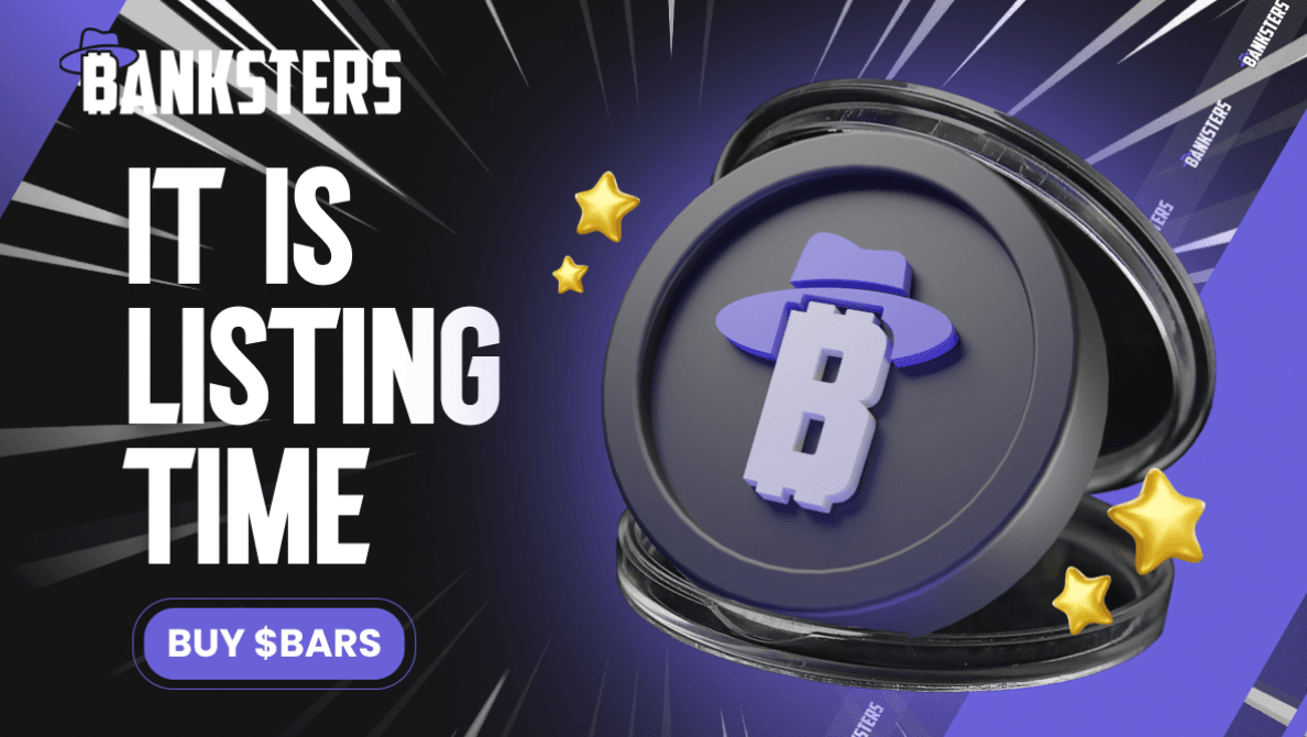 Banksters $BARS Token Listed on Major Exchanges