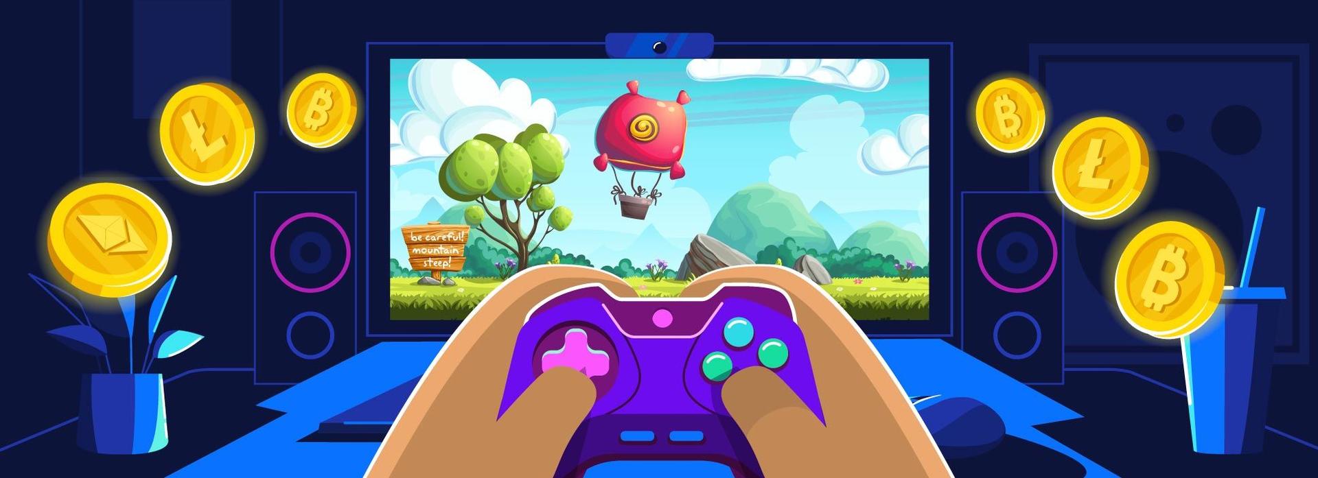 比特币游戏热潮：玩这些免费游戏赚取加密货币 image