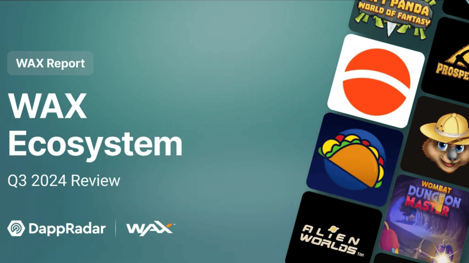 Blockchain Gaming Dominates WAX Activity in Q3 2024 image