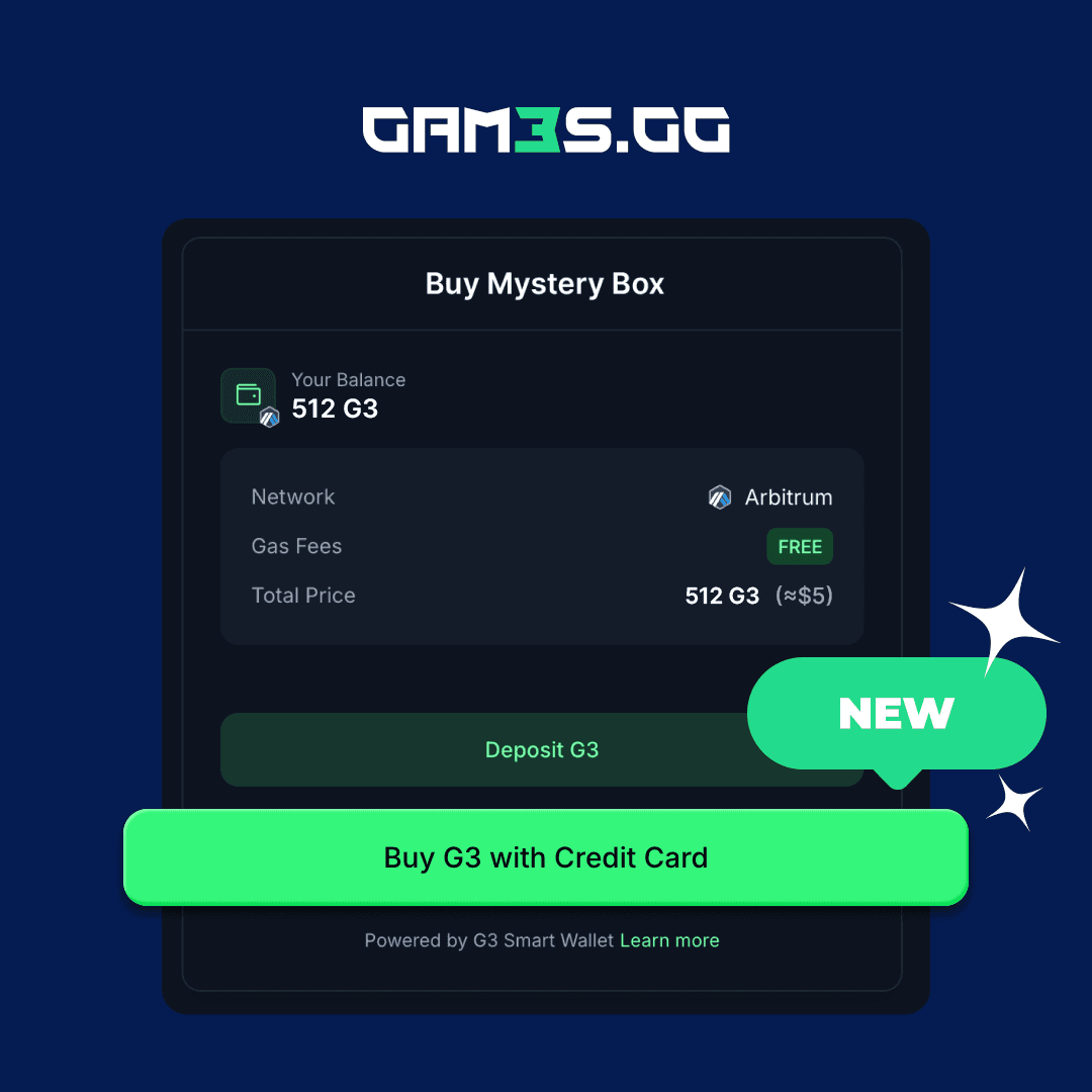 使用信用卡購買 $G3