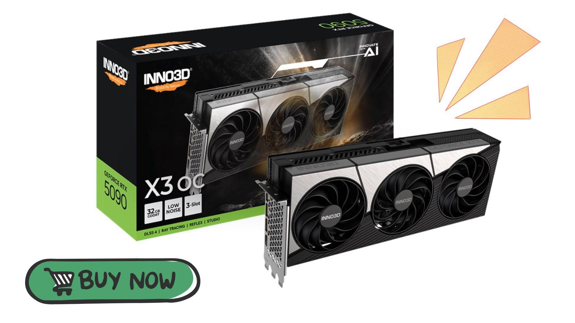 Самые доступные GeForce RTX 5090 в Великобритании image