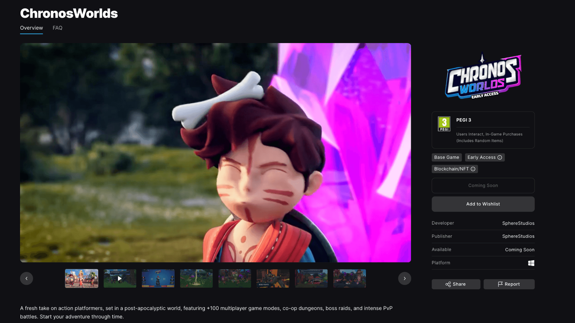 ChronosWorlds Ra Mắt Trên Epic Games image