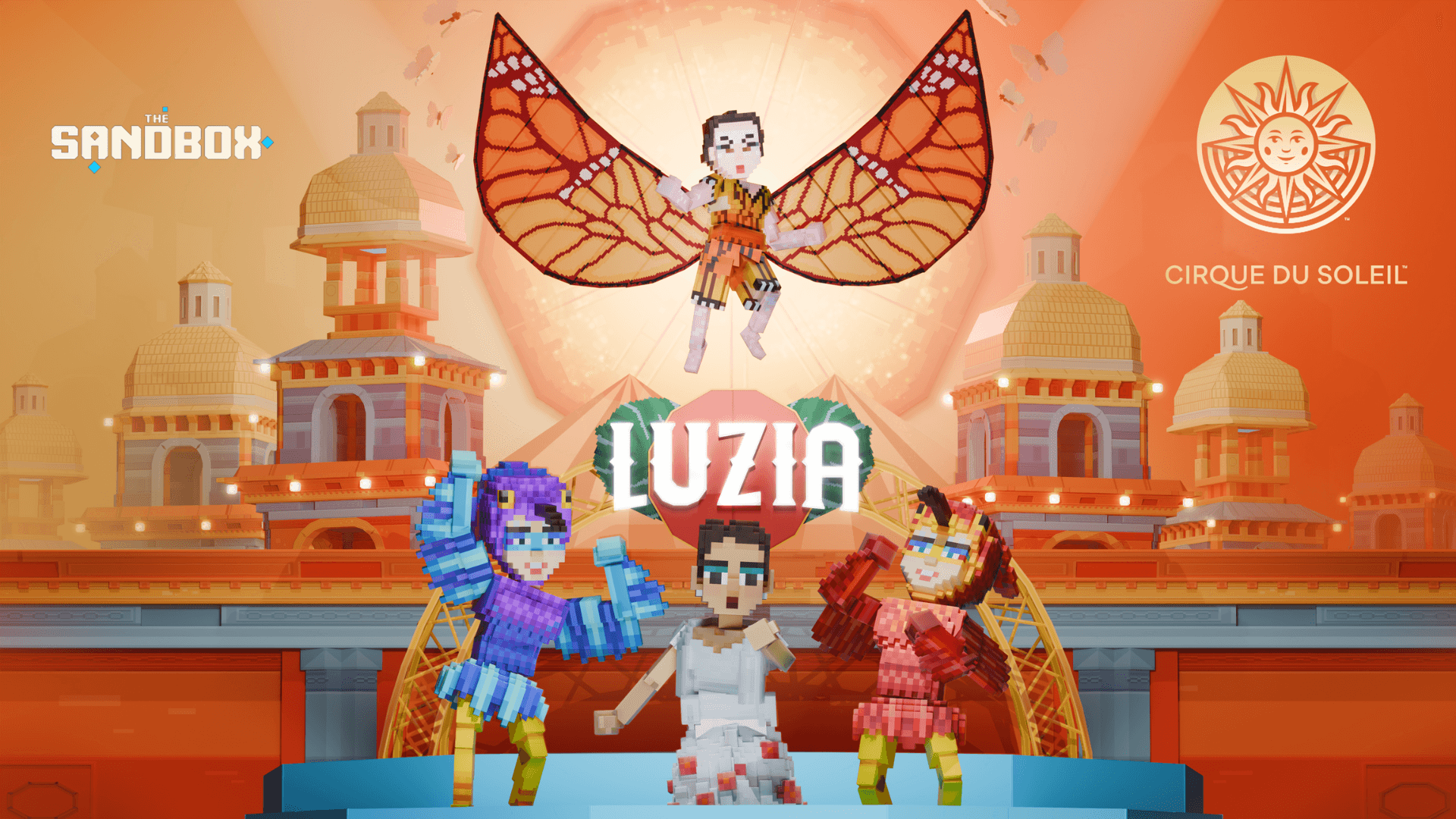 Cirque du Soleil Bermitra dengan The Sandbox image