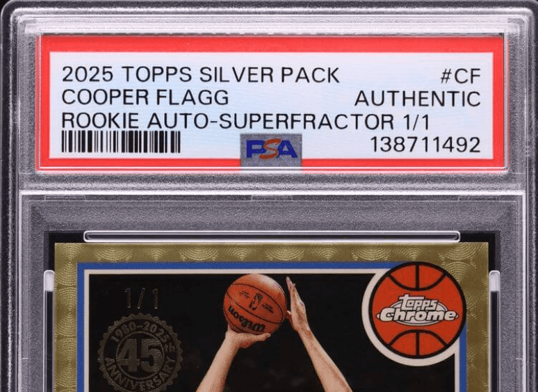 Cooper Flagg's $3M NBA Rookie Card Owner Refuses to Sell