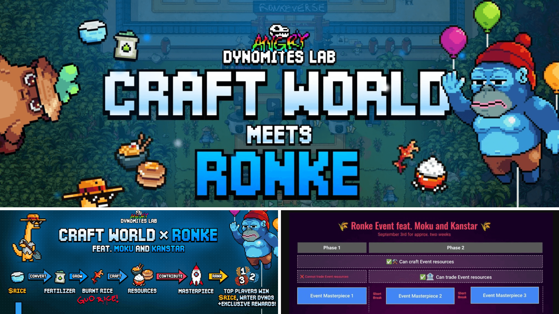 Craft World 在 Ronin 上推出新活動 image