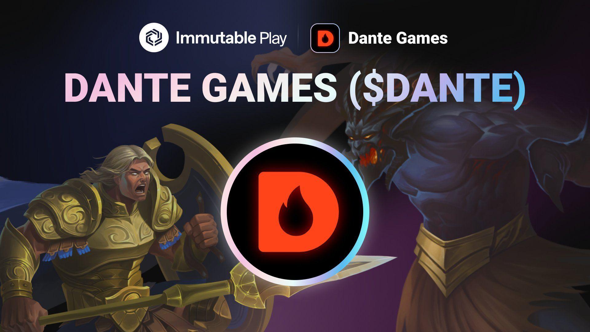 Dante Games Raises $20 Million