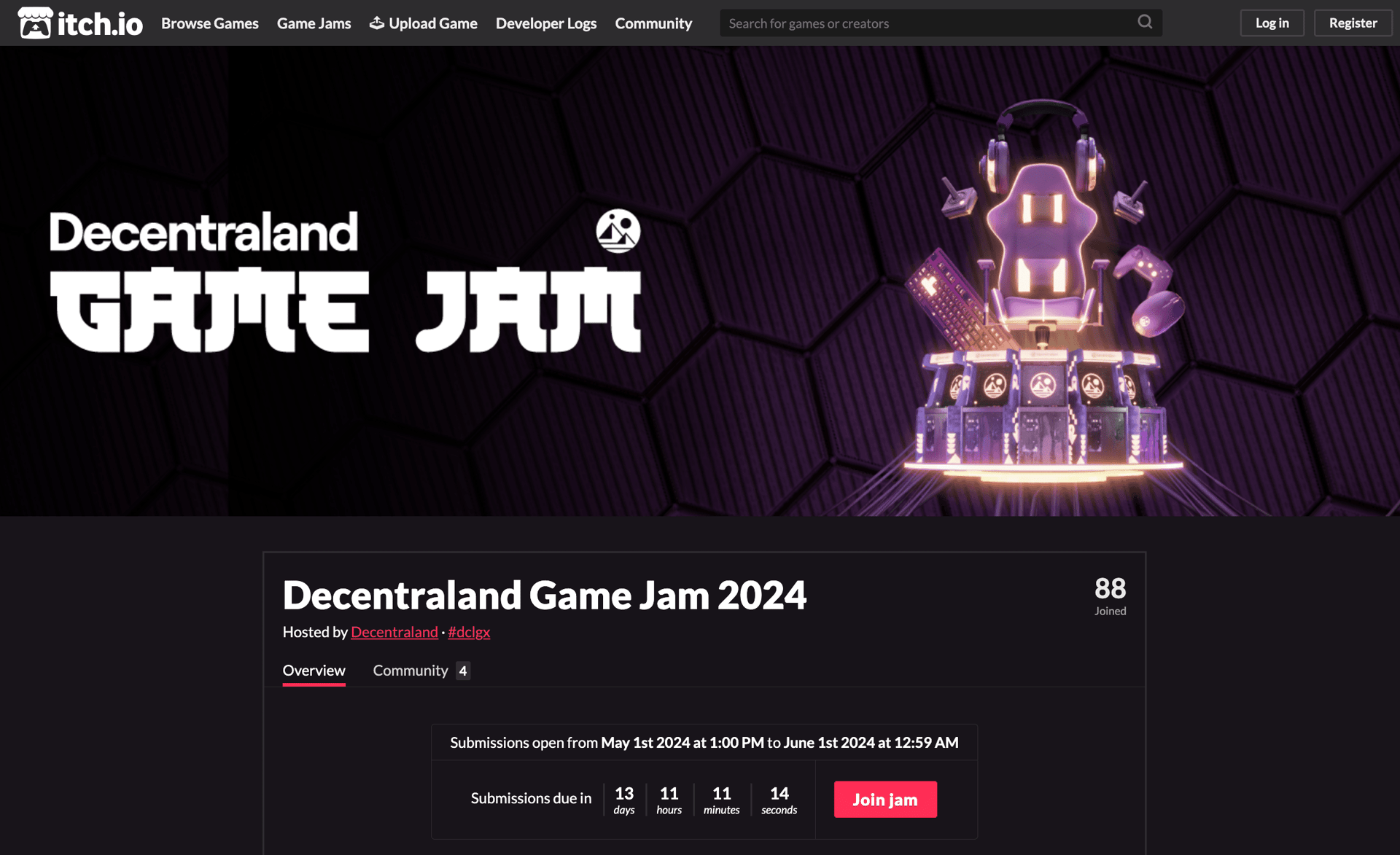 Decentraland Game Expo