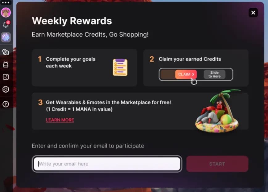 Decentraland Introduces Marketplace Credits