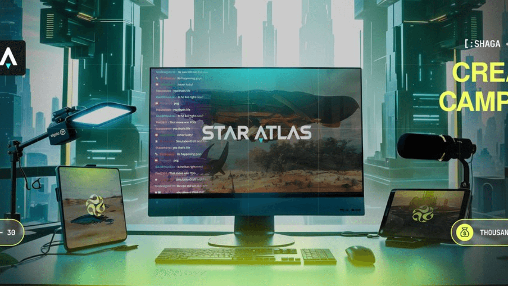 Details on Star Atlas' $100K Creator Campaign image