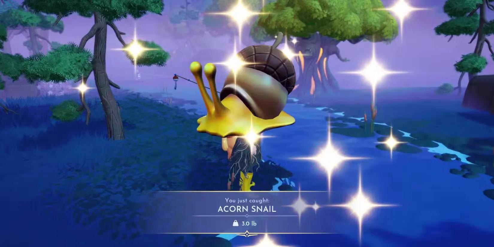 Disney Dreamlight Valley Gids: Zo vang je de Acorn Snail