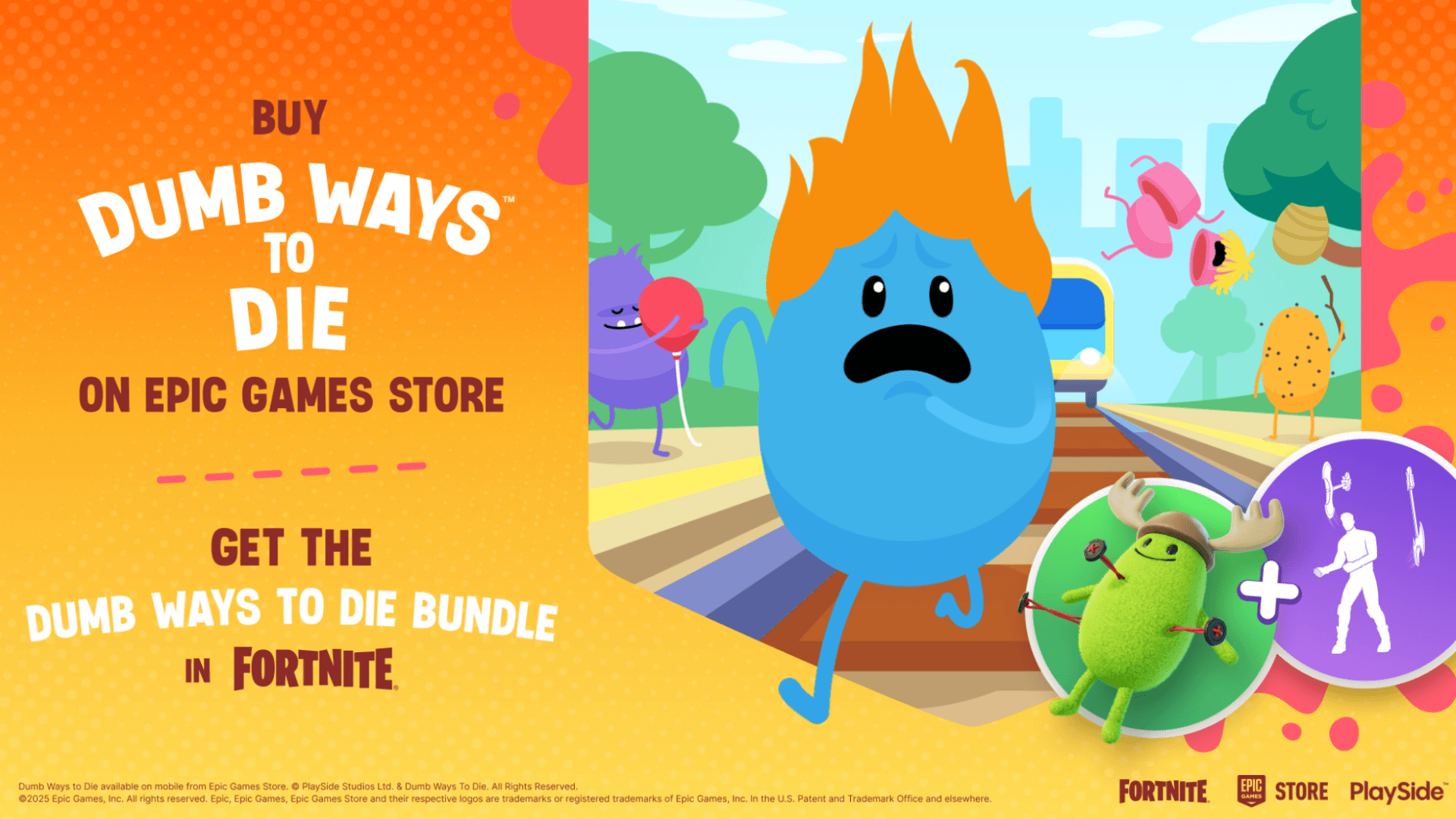 Dumb Ways to Die New Fortnite Bundle image