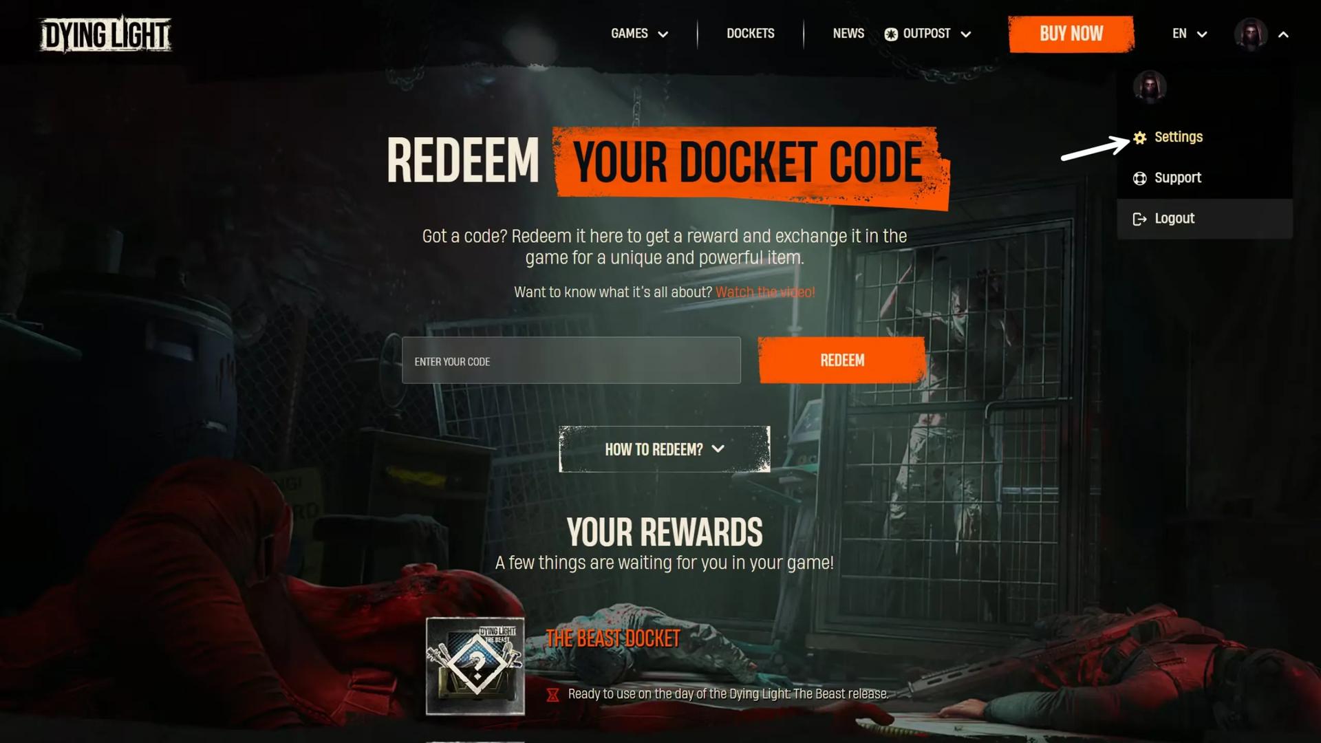 Dying Light The Beast Guide All Active Docket Code.webp