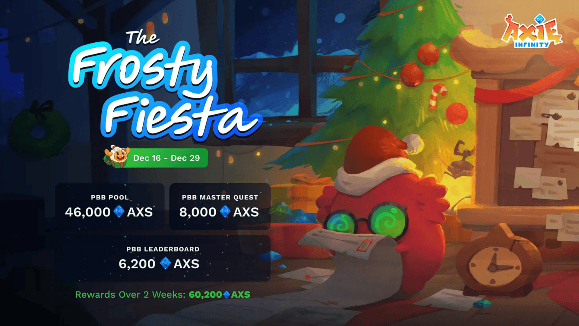 Earn Double Rewards in Axie Infinity Frosty Fiesta