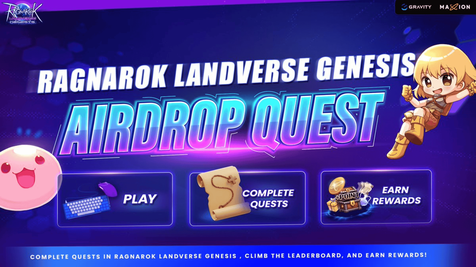 Earn Rewards in Ragnarok Landverse Genesis Airdrop