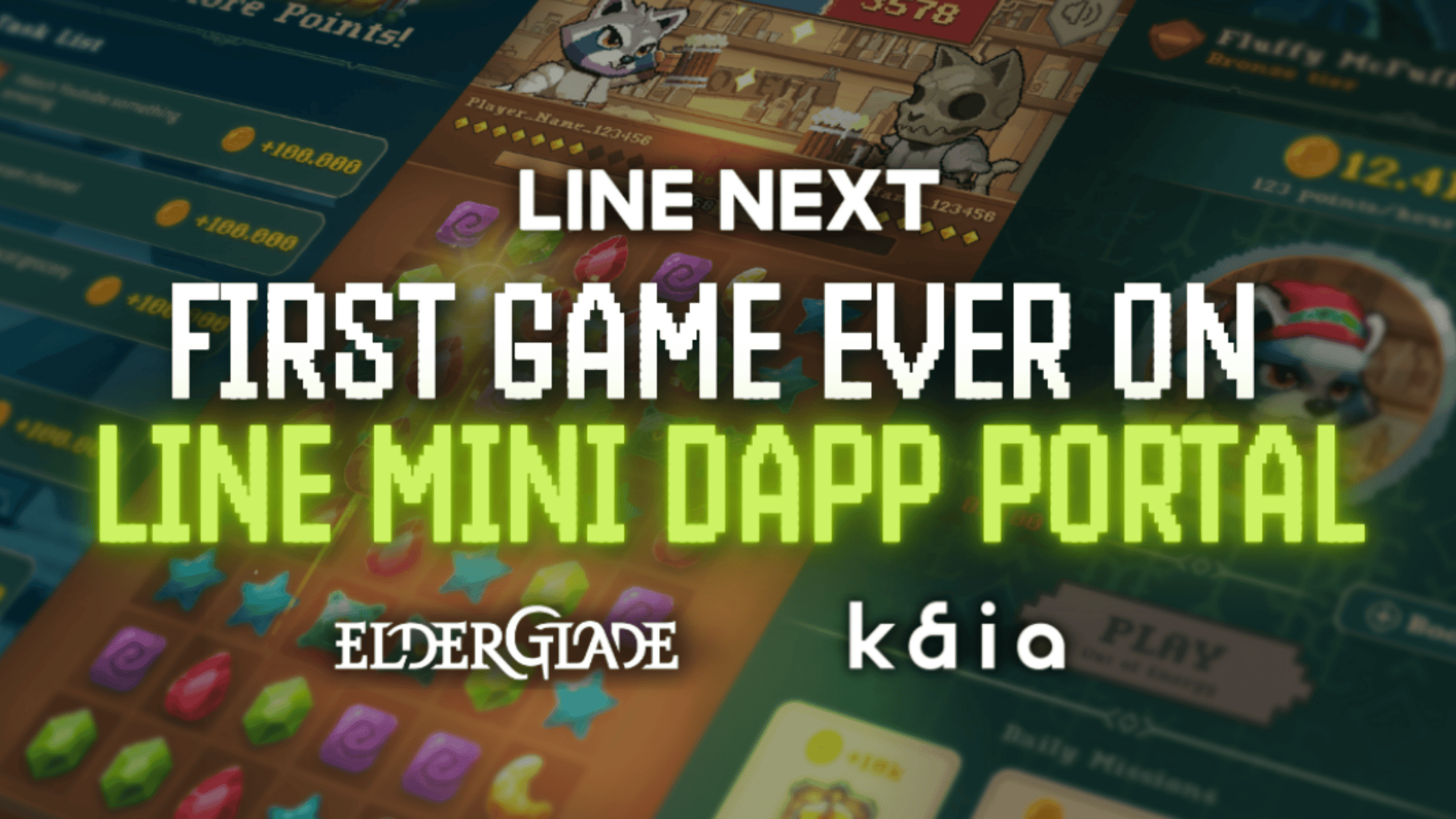 Elderglade Launches Mini Dapp on LINE image