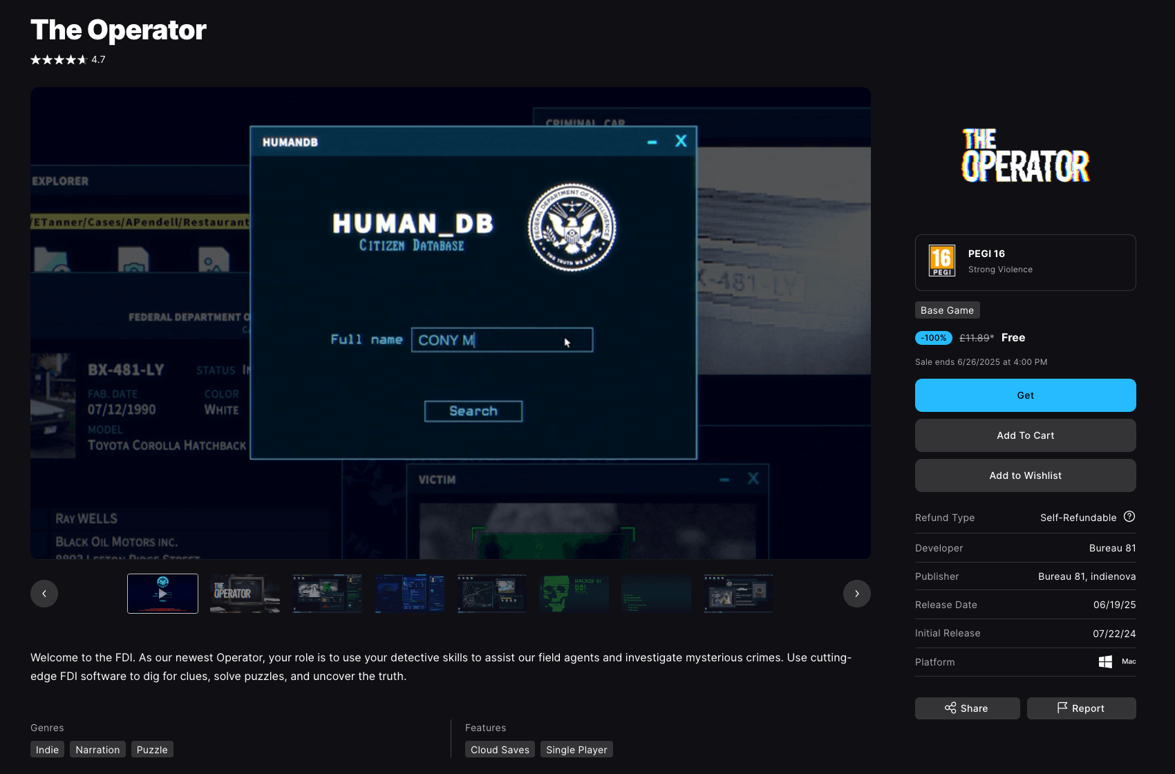 Epic Games Store 3 New Free Games