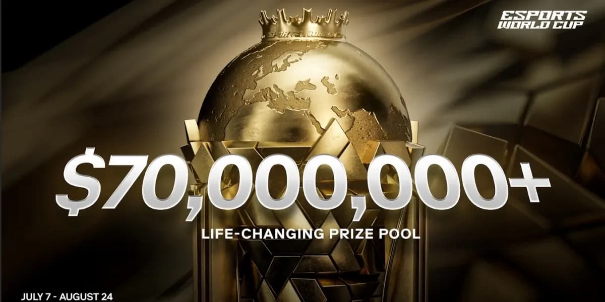 Esports World Cup To Have $70 Million Prize Pool