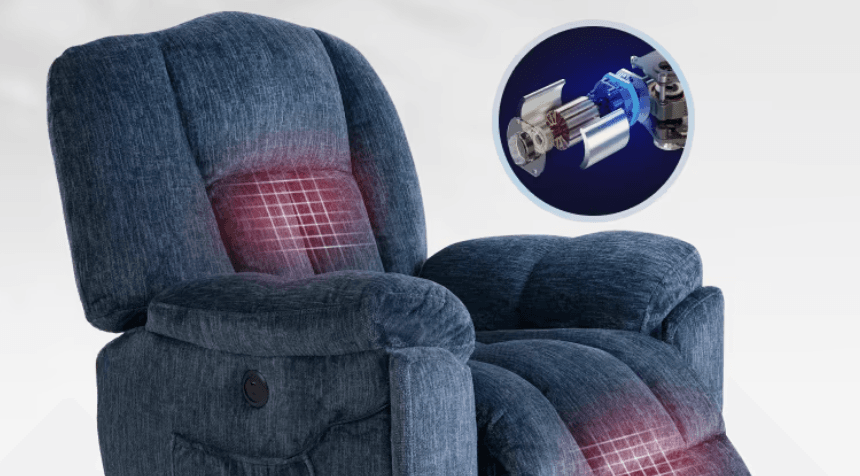 Flexispot XL6 Air Power Lift Recliner and Massage Chair Is 50% Off