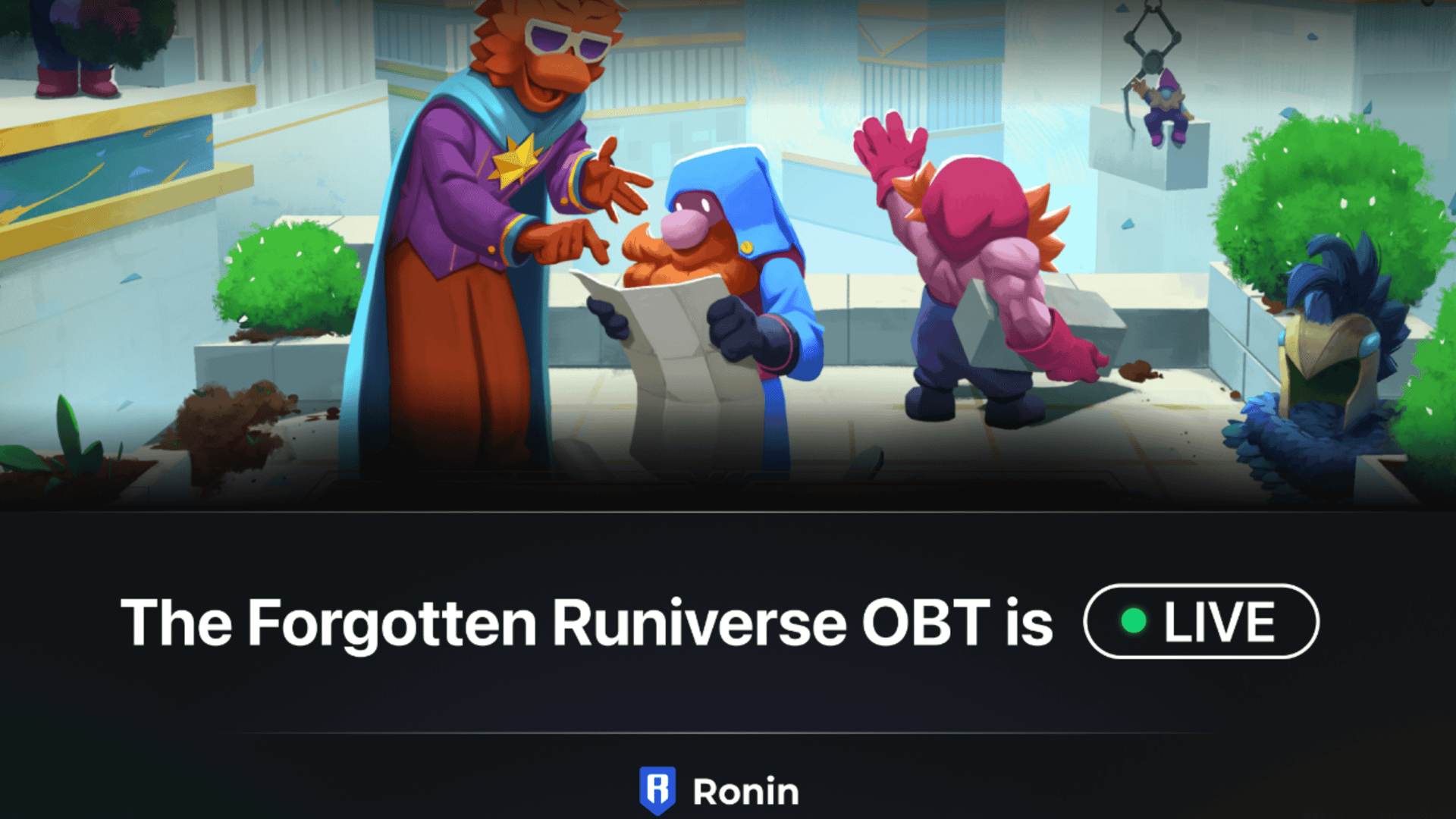 Forgotten Runiverse Open Beta Test が Ronin で開始 image