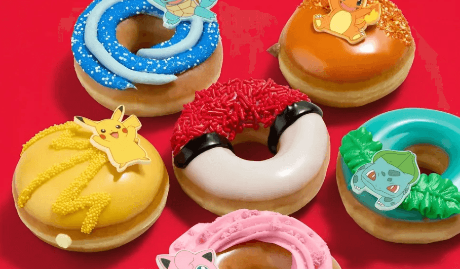 Free Krispy Kreme Donut for Pokémon Merch Wearers on August 22