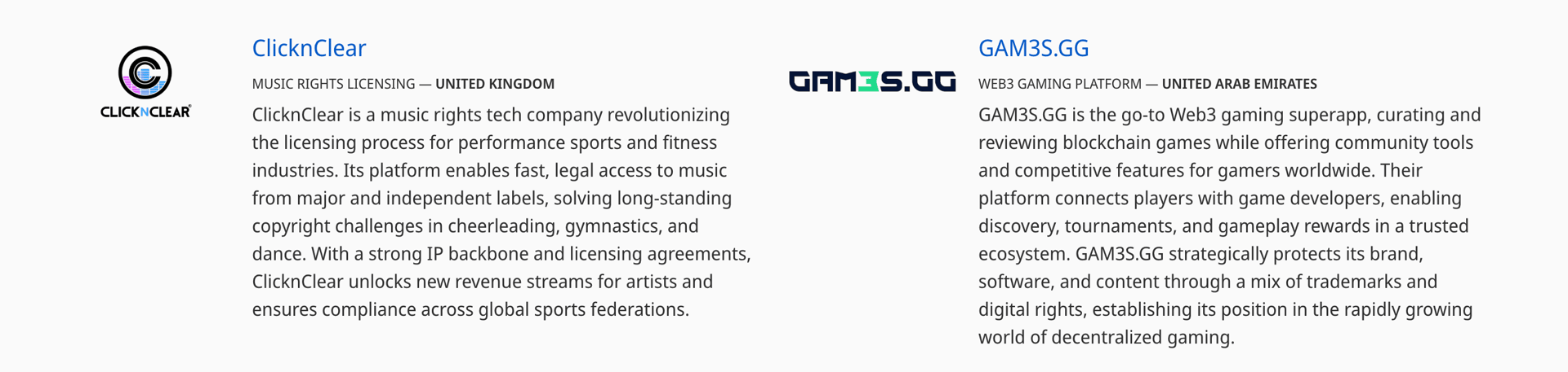 G3 Finalist for WIPO Global Awards 2025