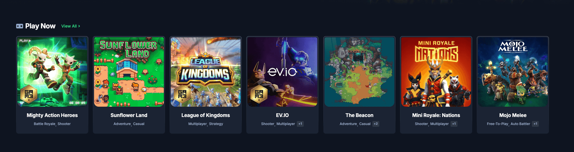 games.gg Season 1 XP Updates - Play Now