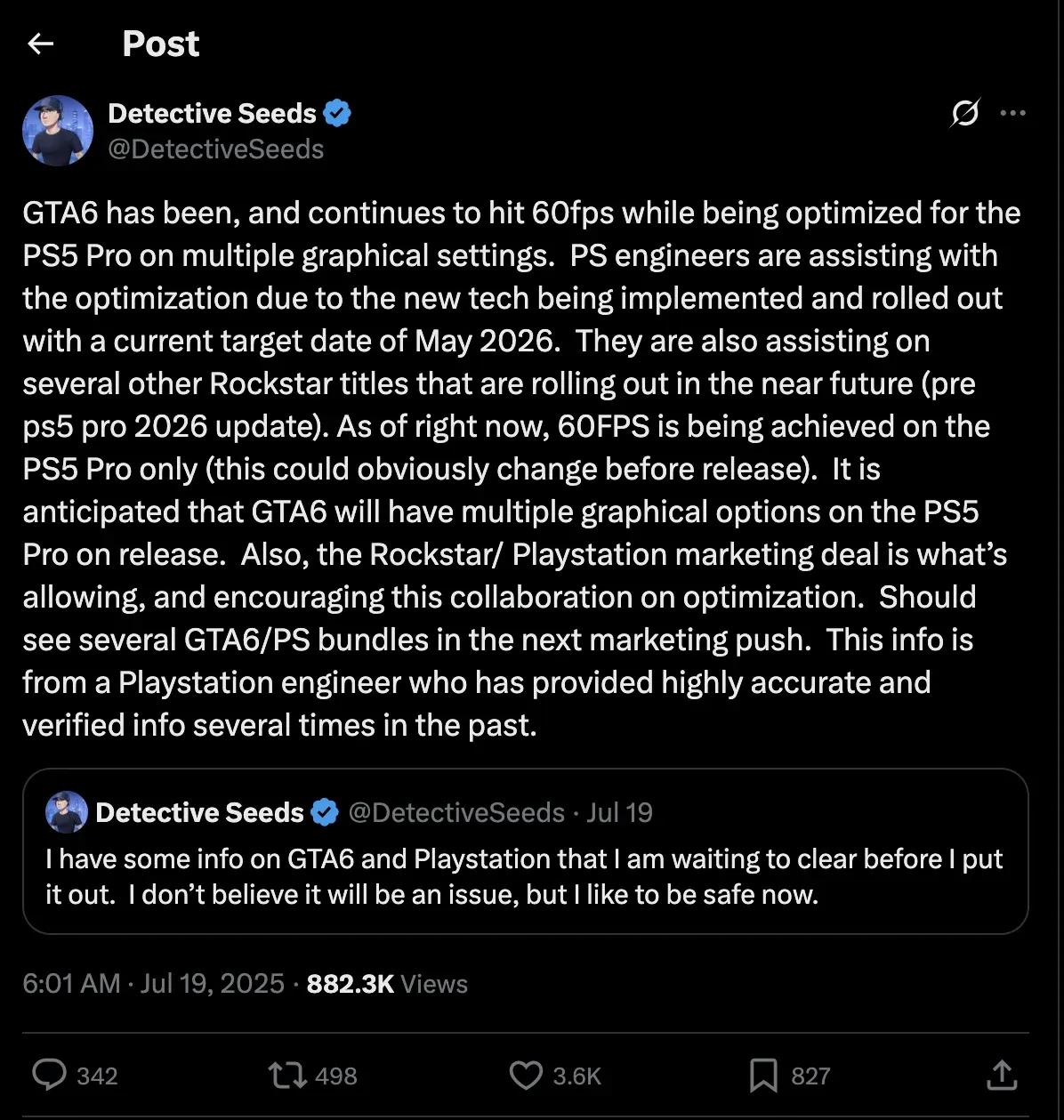 GTA 6 Could Hit 60 FPS