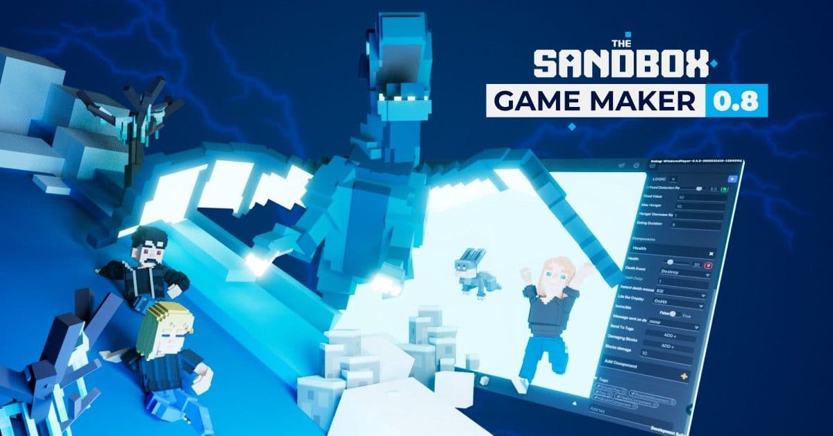 The Sandbox Game、Game Maker 0.8で多数の新機能を予告 image