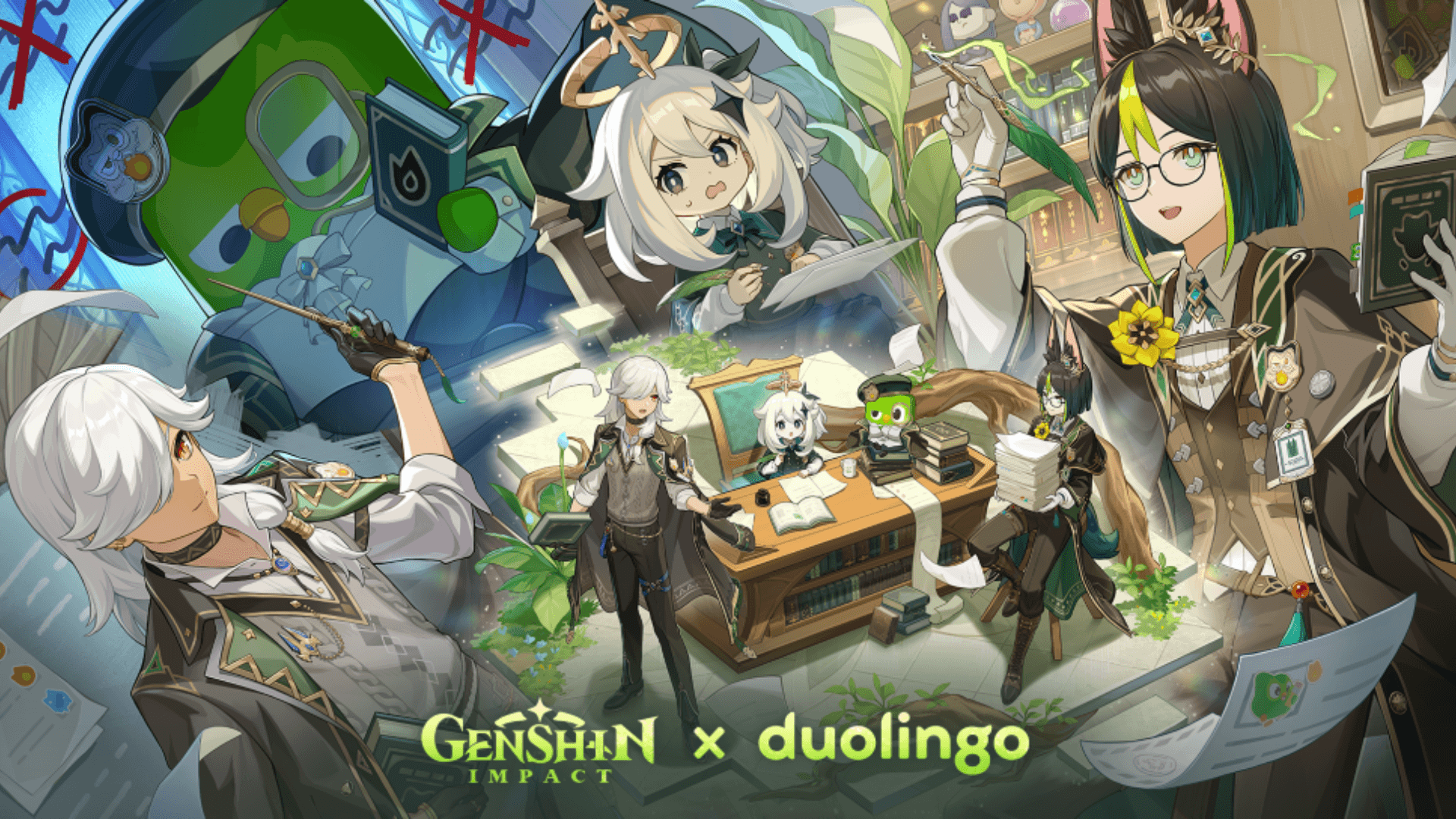 تعاون Genshin Impact x Duolingo image