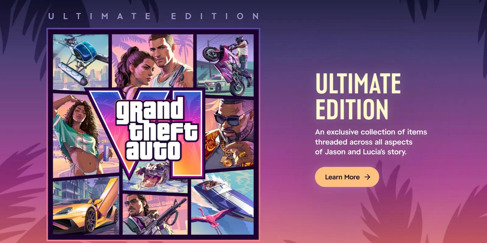 GTA 6 Ultimate Edition: Everything Included