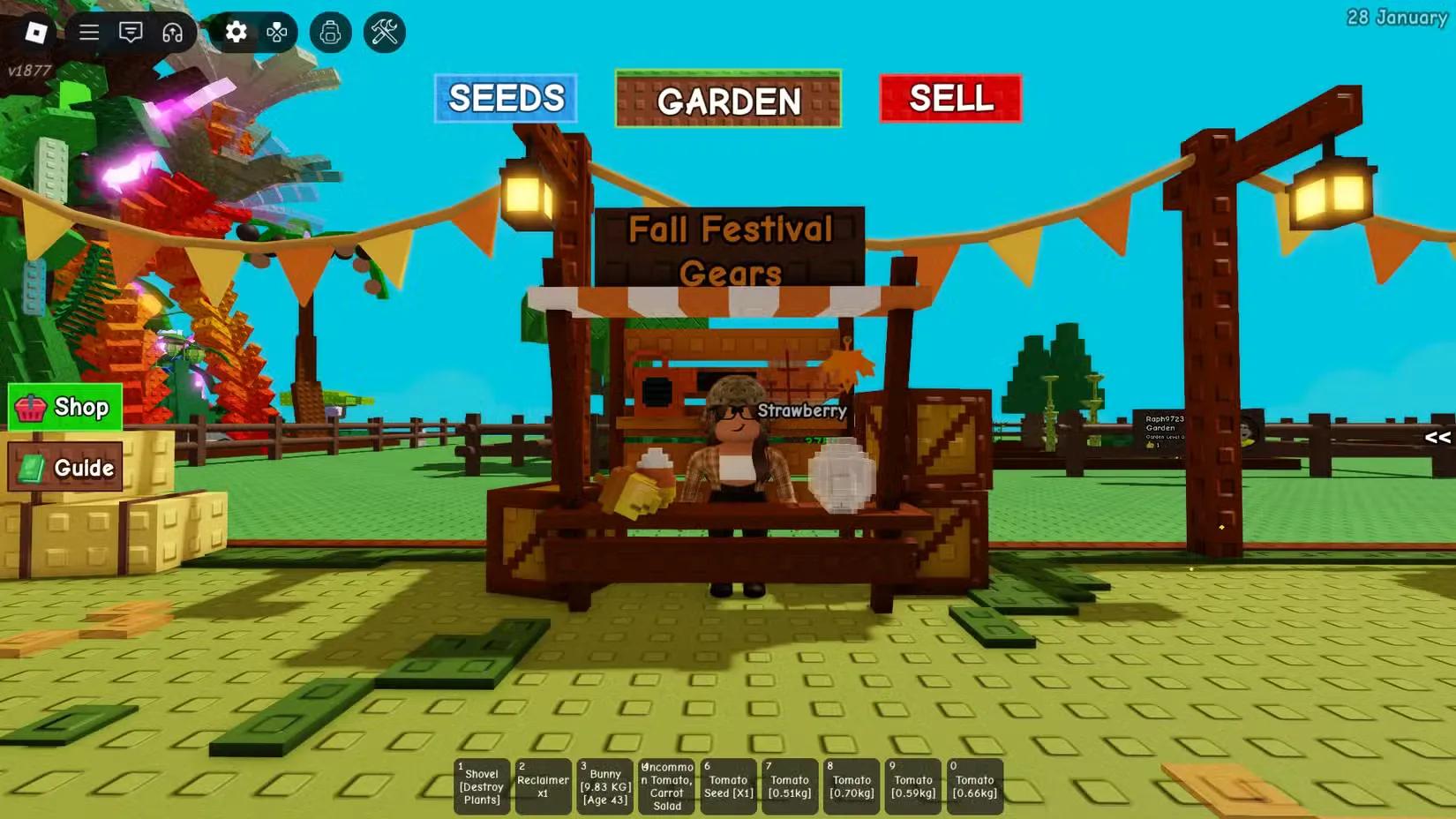Grow a Garden Fall Market Event Guide: All Gears and How to Get Them