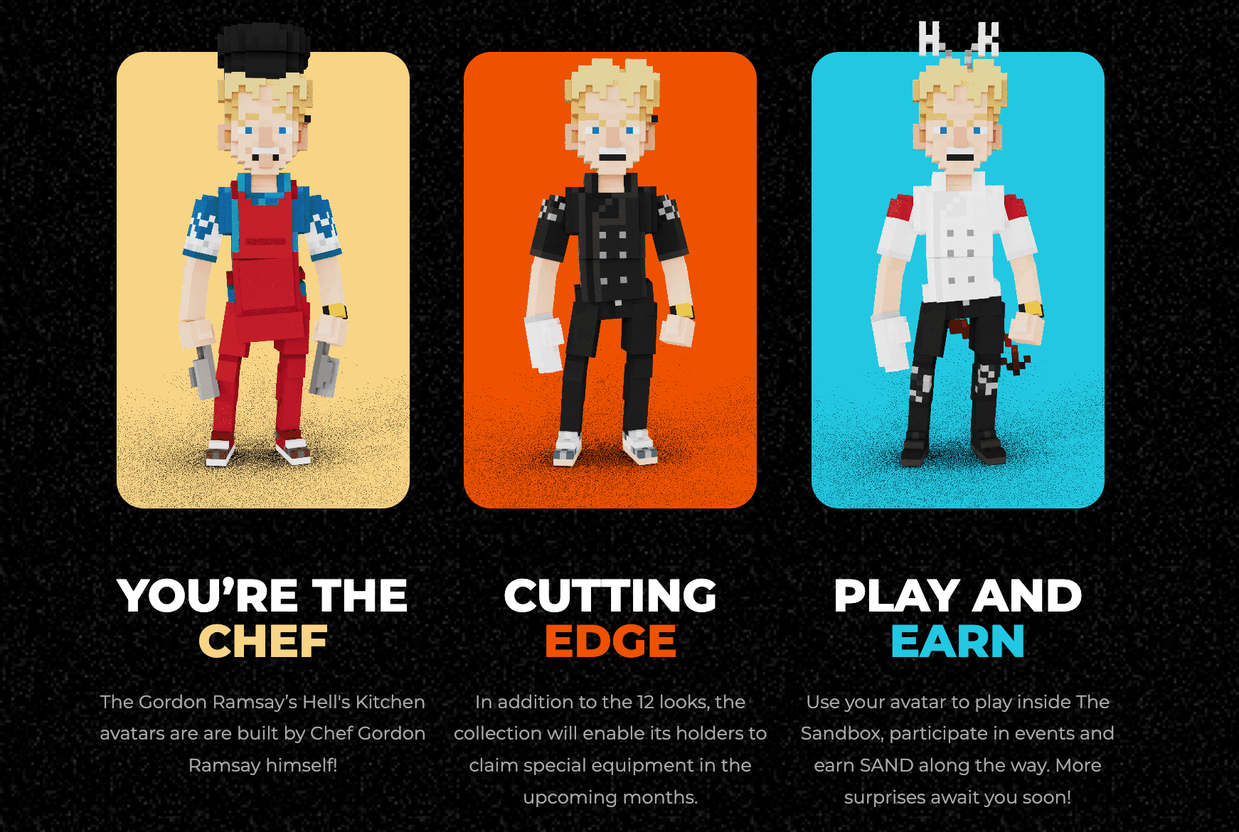 Hell’s Kitchen 在 The Sandbox 中的全新 Fork Off 體驗