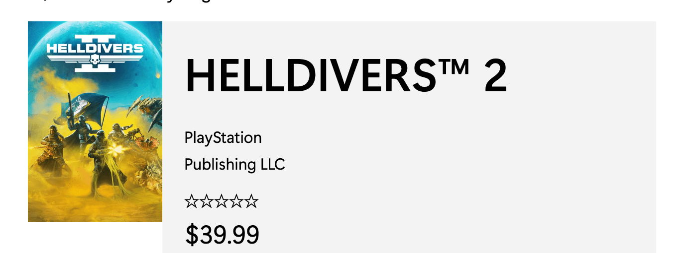 Helldivers 2 Lands on Xbox Series X|S
