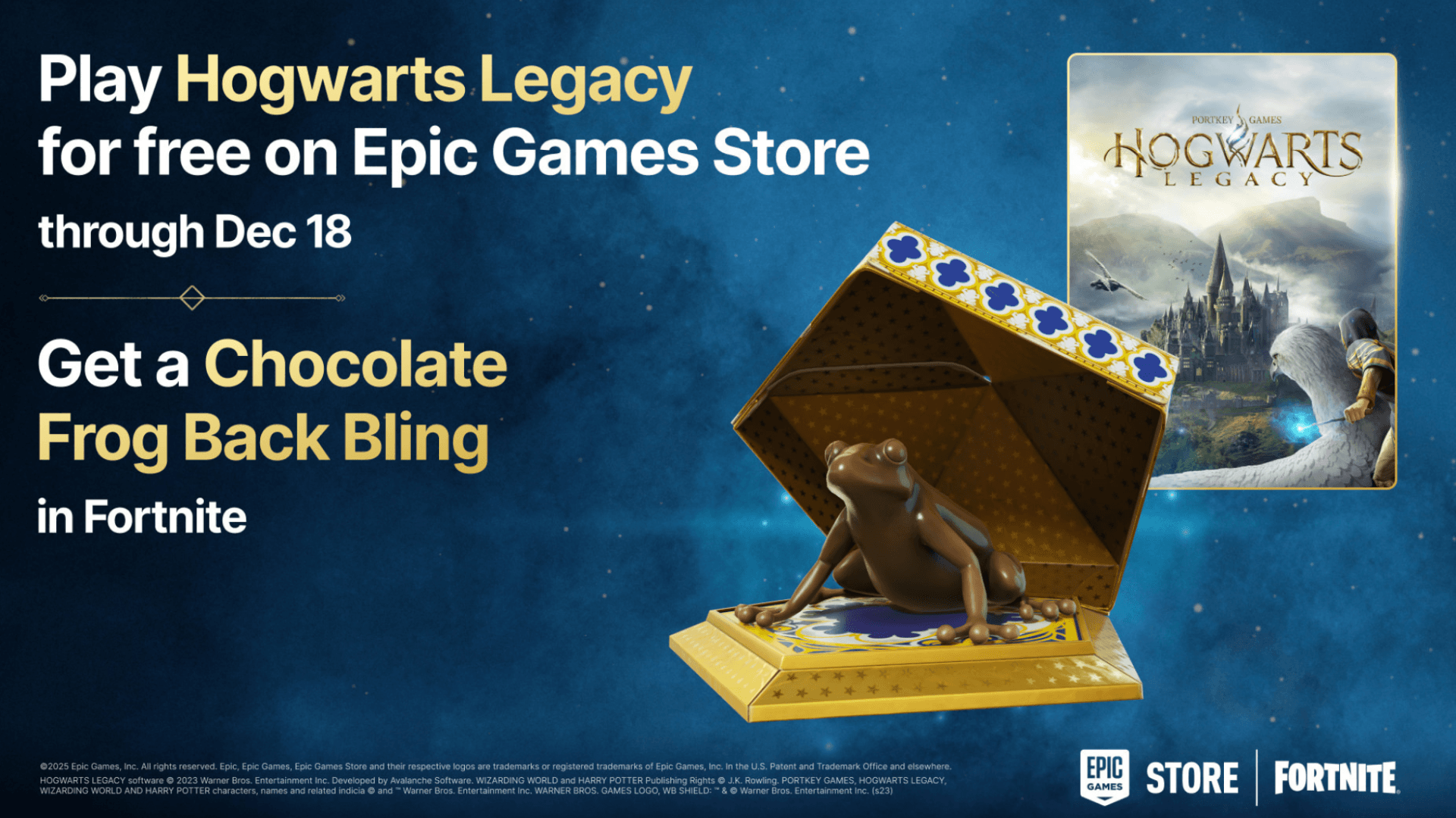 Epic Games StoreでHogwarts Legacyが無料提供 image