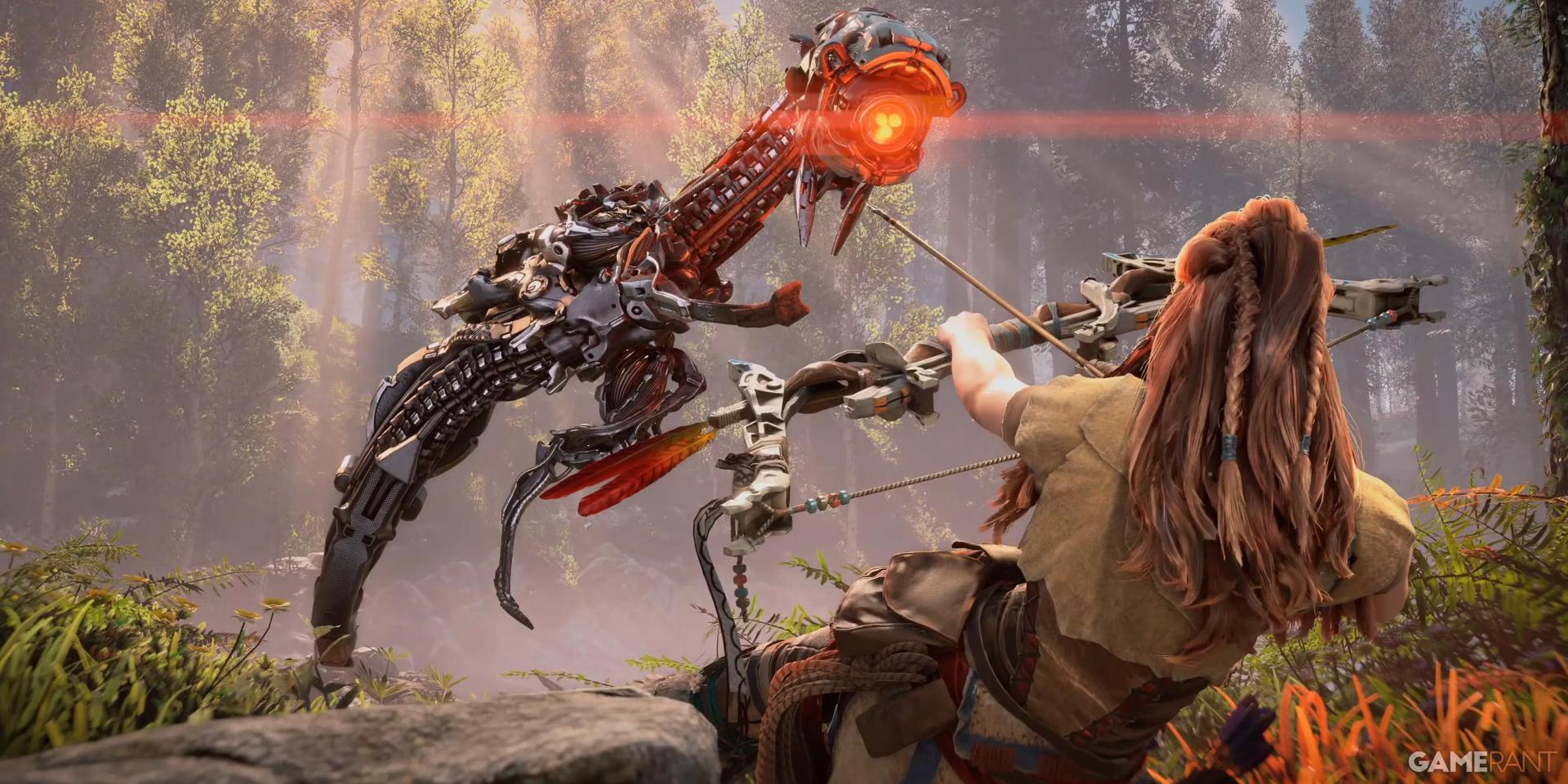 Horizon Zero Dawn Gameplay Fighting