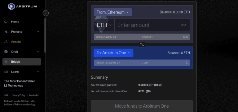 How to Bridge Tokens To and From Arbitrum One? | GAMES.GG