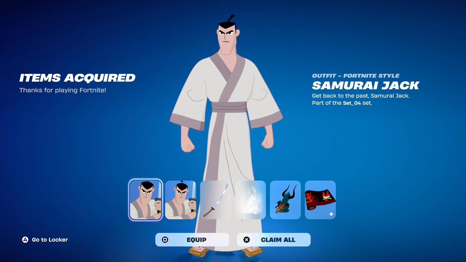 Fortnite Guide: How to Get Samurai Jack Skin for Free