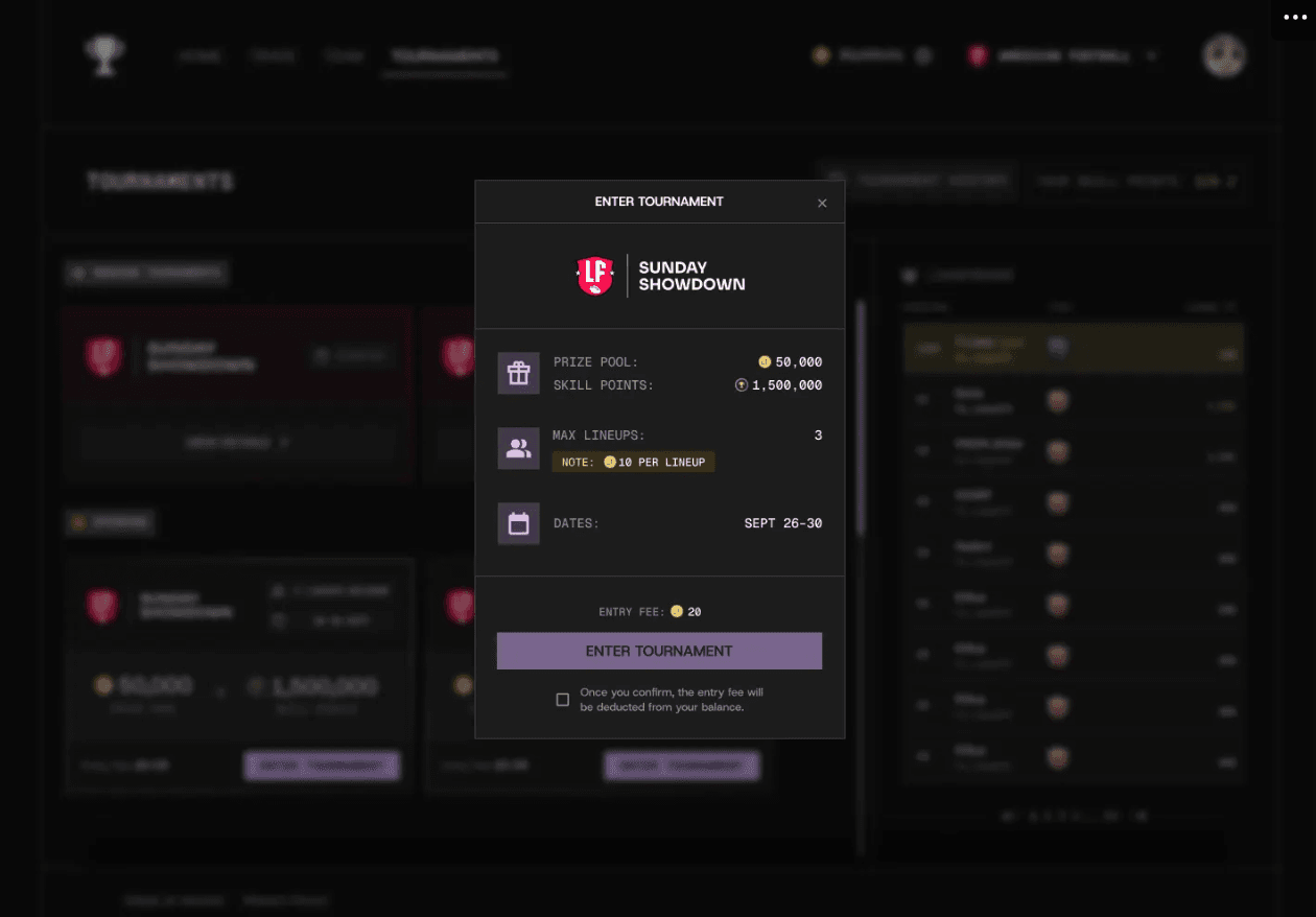 How to Play Leagues.fun on Avalanche