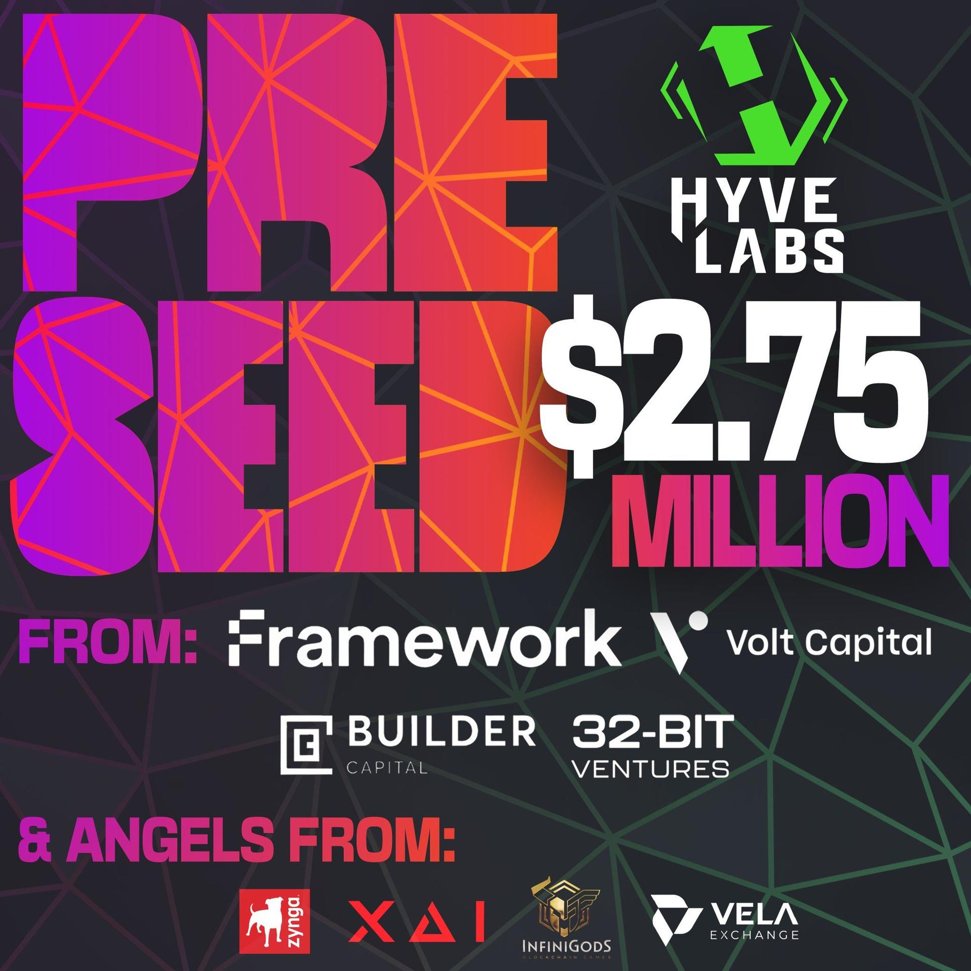 Hyve Labs Raises $2.75 Million