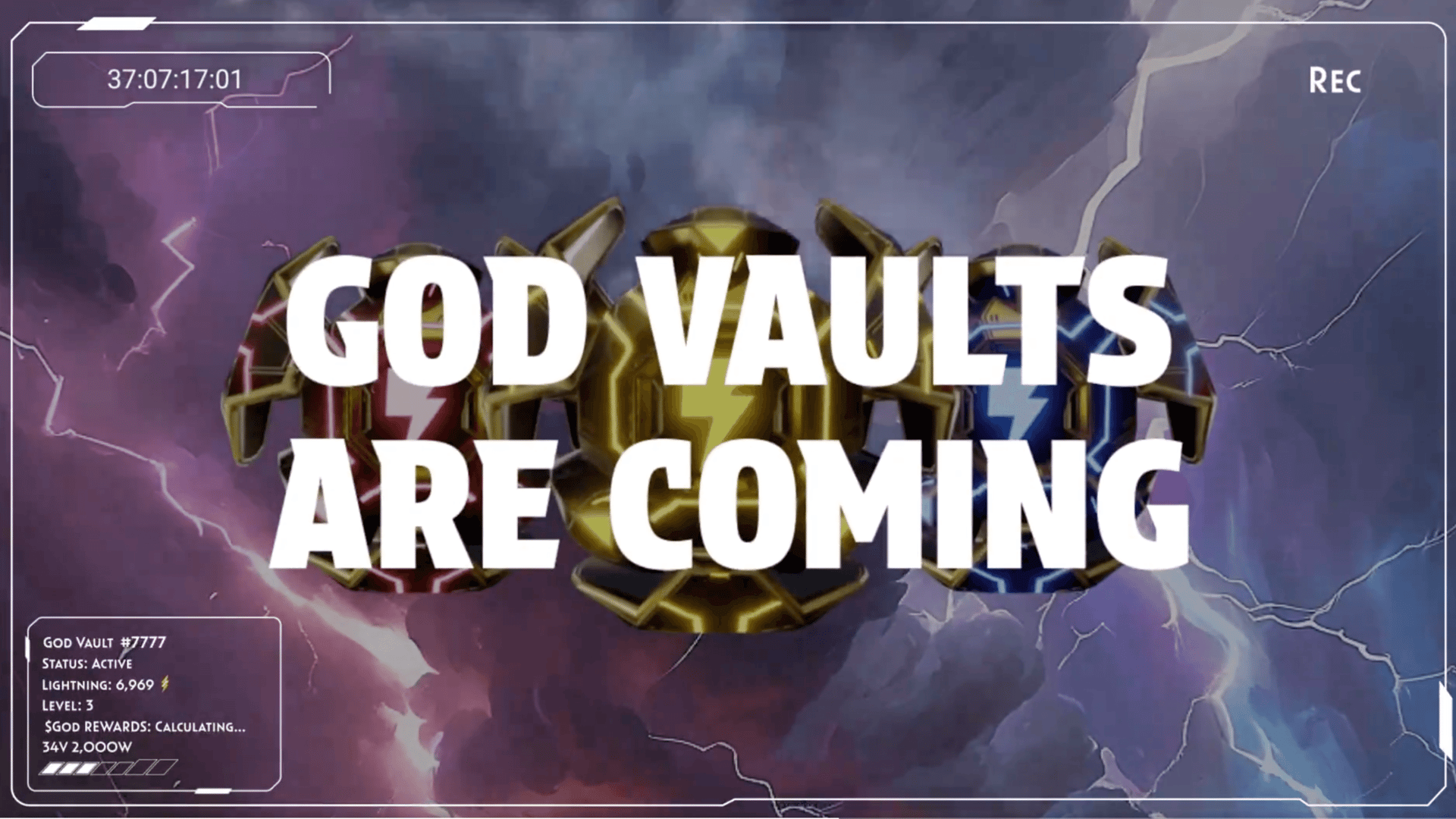 Details on InfiniGods Upcoming God Vaults NFT Sale image