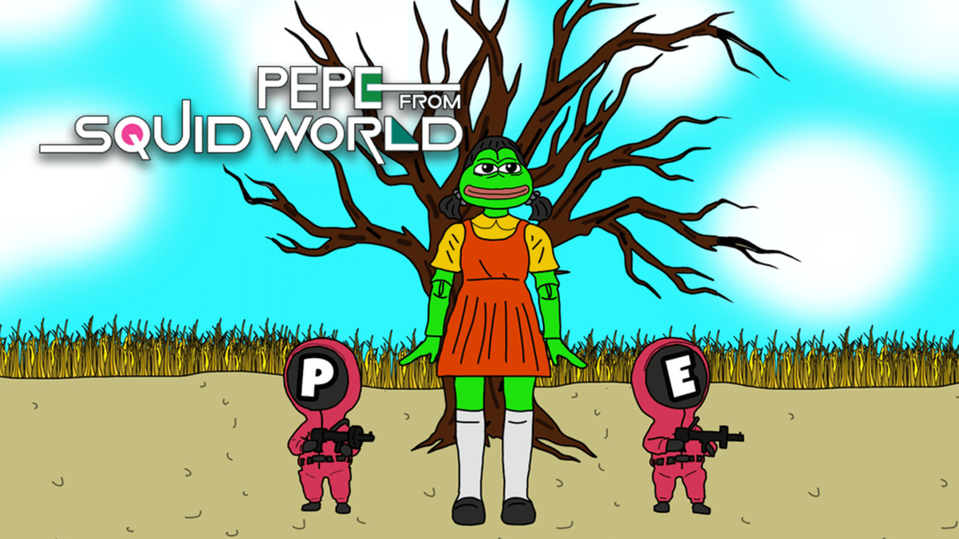 Introducing Pepe from Squid World