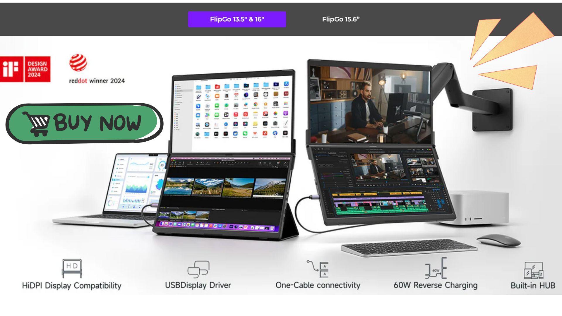 JSAUX FlipGo Pro 13.5 Review 2026