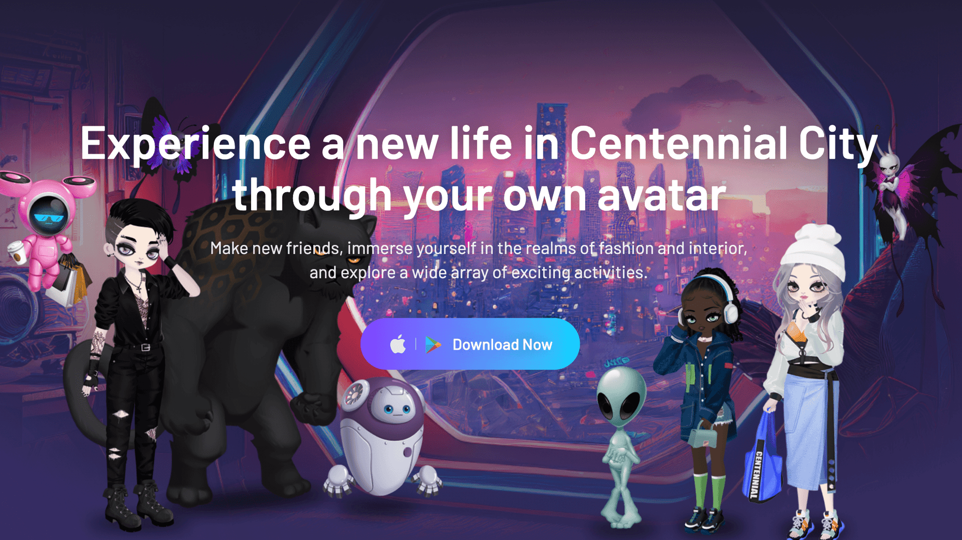 日本工作室「Cocone」在 iOS 和 Android 上推出 AlterEgo City