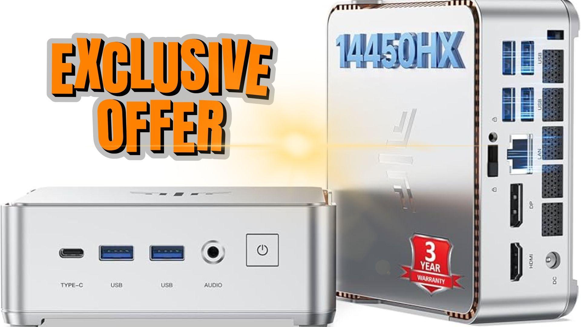 KAMRUI Hyper H2 Mini Gaming PC 40% Off