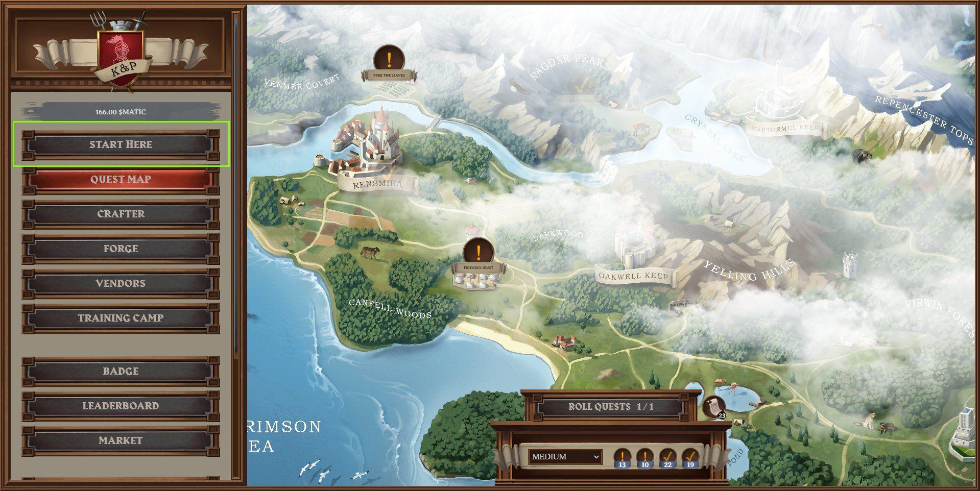 Knights & Peasants main menu.jfif
