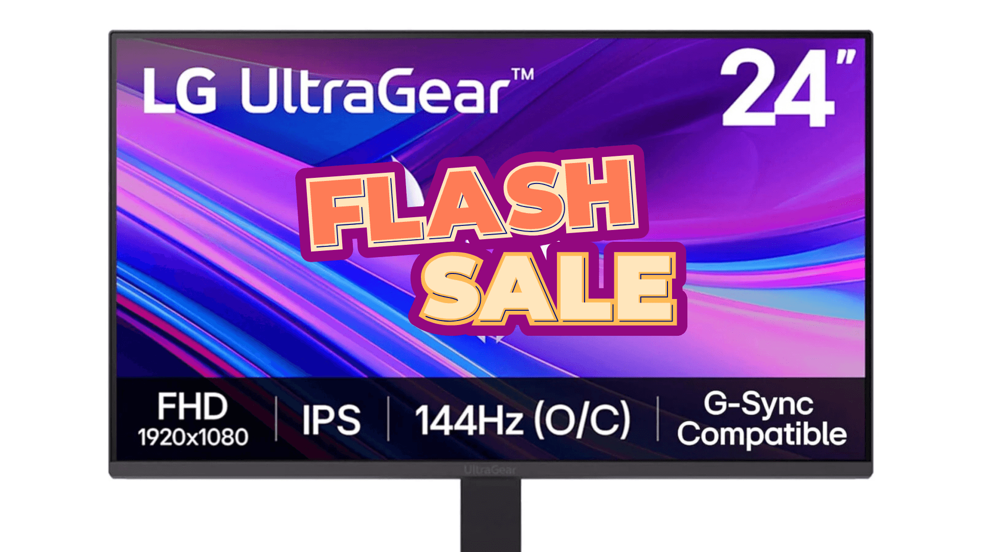 LG Ultragear 24G411A-B 24-Inch Gaming Monitor Now $100